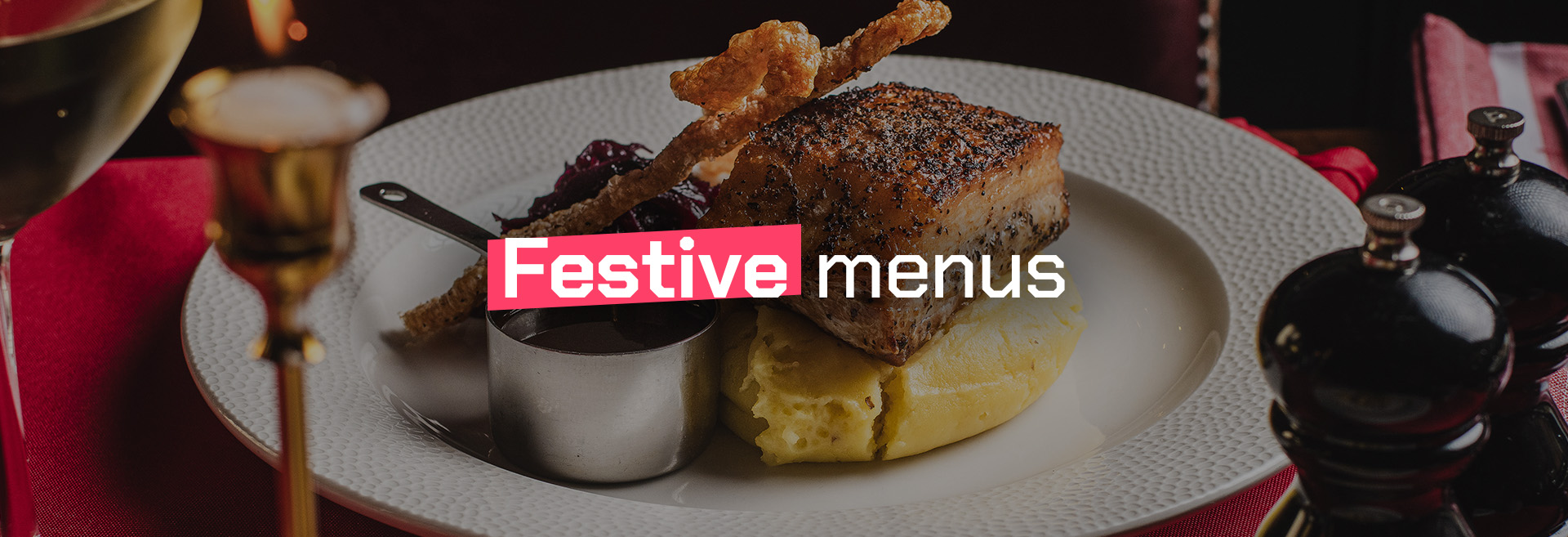 Festive Christmas Menu at The Hen & Chickens Theatre Bar 